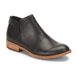 Kork-Ease Renny Black Leather Bootie, size 7